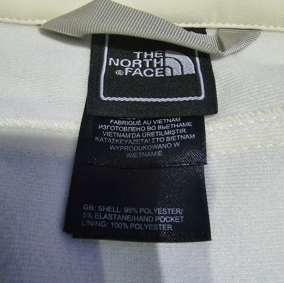 North Face jacket cream size S - Picture 5 of 7
